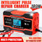 12 ولت 24 ولت PWM شارژر باتری اسید سرب هوشمند ISO9001